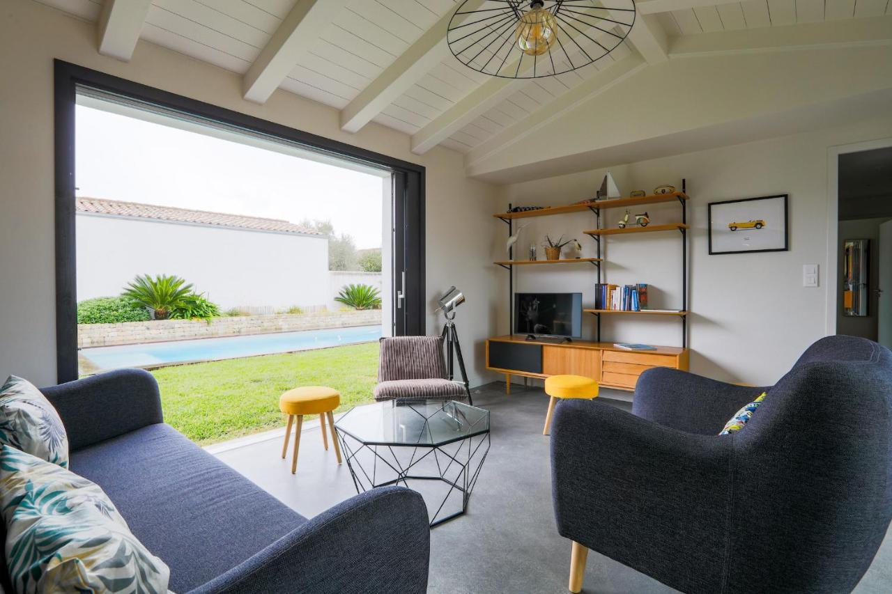 Belle Maison Pour Un Sejour A 10 Personnes Au Coeur De L'Ile De Re Le Bois-Plage-en-Re Luaran gambar